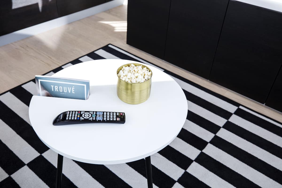 TV a schermo piatto, pavimenti riscaldati