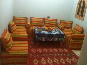 Lobby sitting area