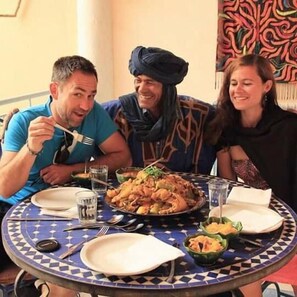 Lunch and dinner served, Moroccan cuisine - Riad De Rêve (Zagora)