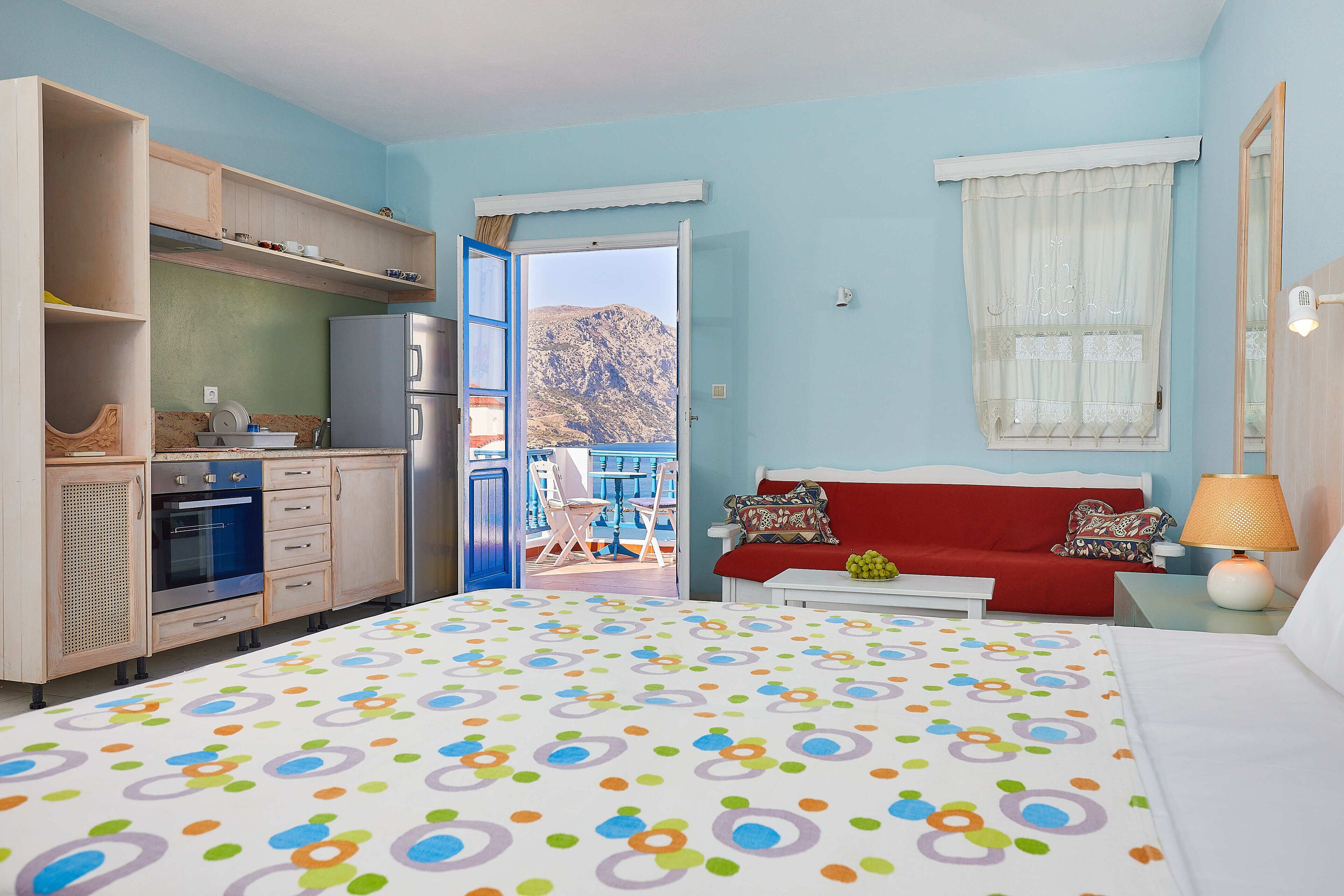 Estudio (Triple) | Área de sala de estar