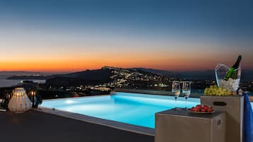 Panoramic Villa, 1 Bedroom, Private Pool | Balcony view