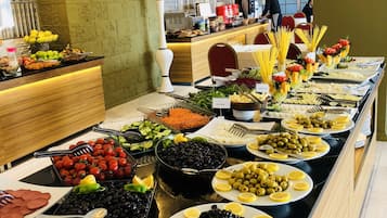 Gratis frukostbuffé varje dag