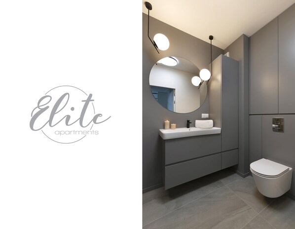 Bathroom - Elite Apartments Marine Suite (Gdansk)