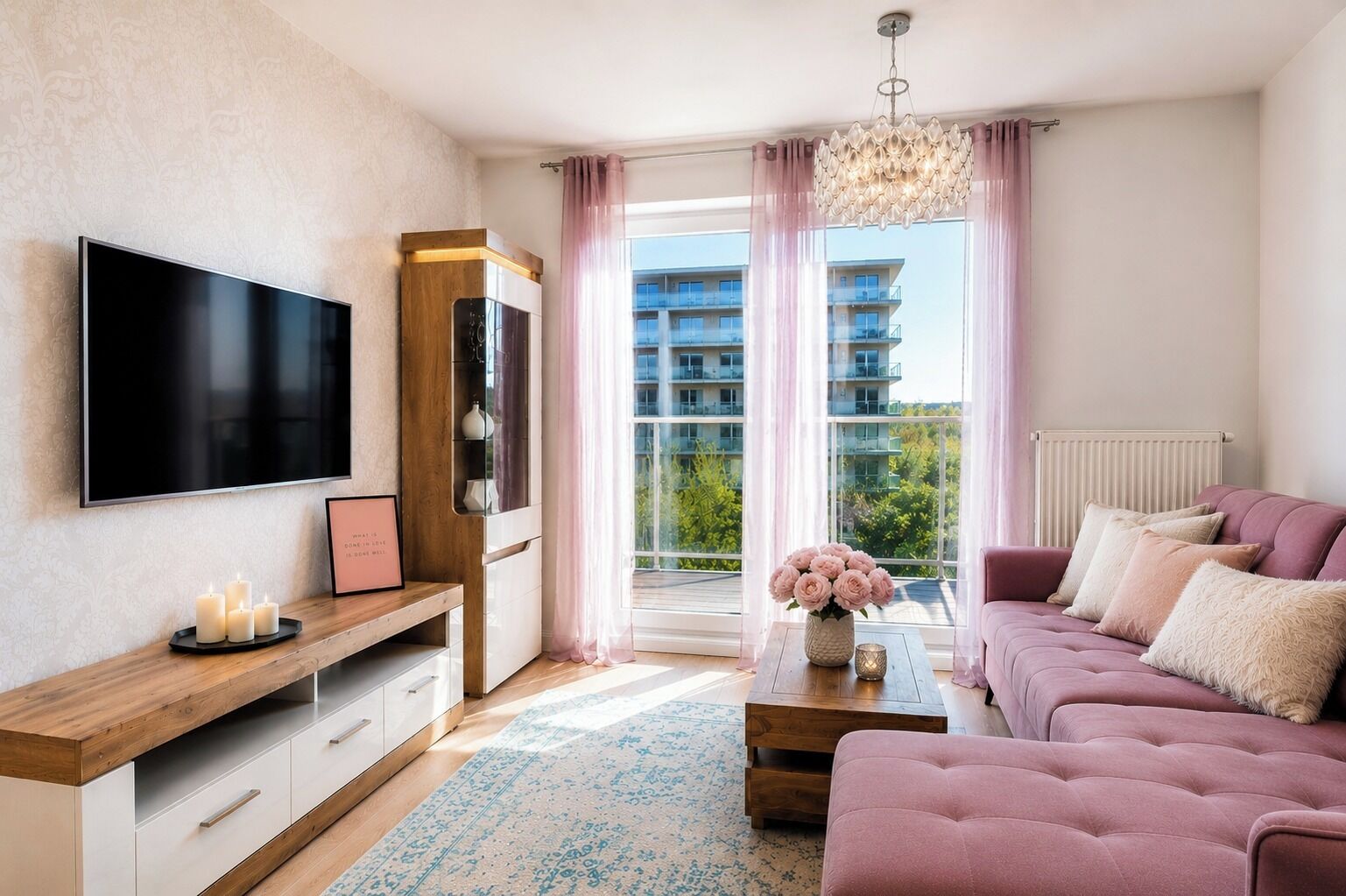 Lila Superior two-bedroom apartment with City view | Decoración individual y mobiliario individual