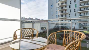 Apartament Comfort, 1 dormitori (Seashell) | Balcó