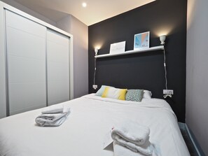 Apartment, 1 Bedroom, Ground Floor | 1 bedroom, blackout curtains, iron/ironing board, free WiFi - Olala Torrassa Cozy Apartment (L'Hospitalet de Llobregat)