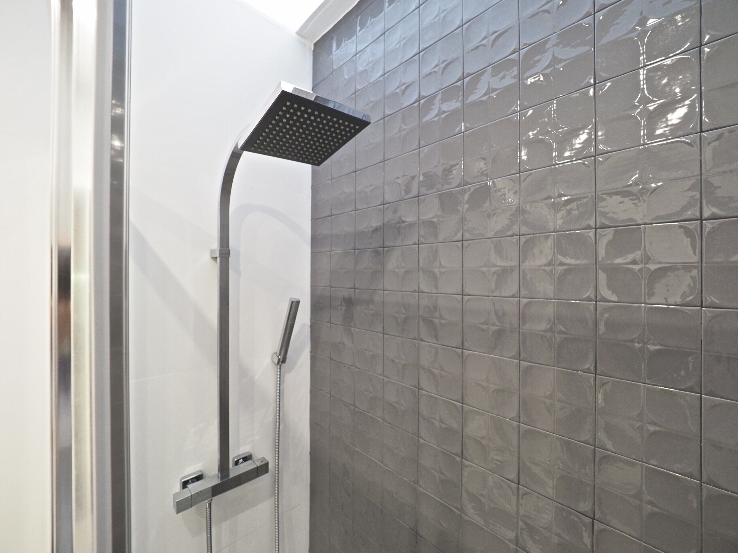 Apartment, 1 Bedroom, Ground Floor | Bathroom | Shower, hair dryer, towels, soap