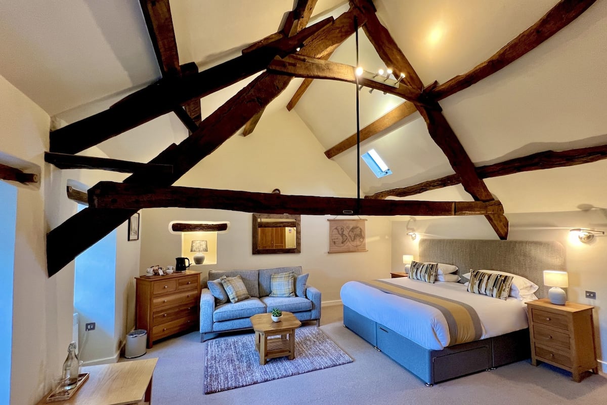 Signature Double or Twin Room, Ensuite, Sea View (Room 7 Harlech)