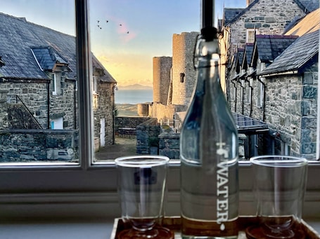 Superior Double or Twin Room, Ensuite, Sea View (Room 7 Harlech) | View from property. Castle Cottage Inn