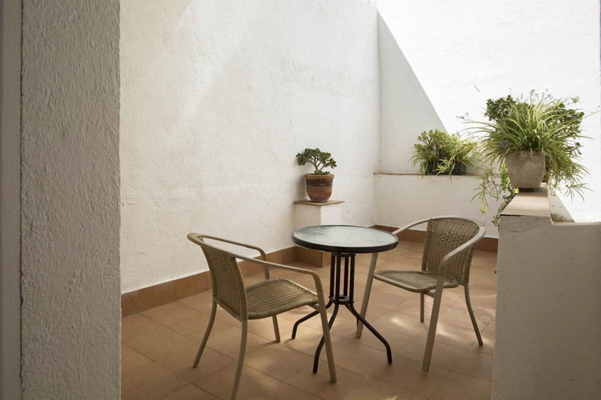 Habitación doble, baño privado | Terraza o patio