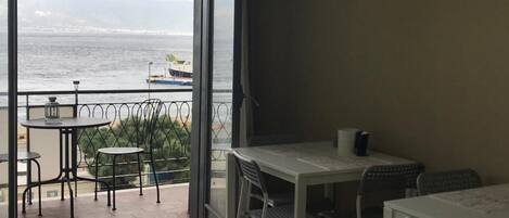 Vue sur la plage/l’océan