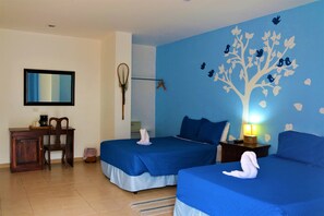 Family Room, Garden View | In-room safe, desk, iron/ironing board, free WiFi