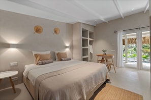 Estúdio conforto, vista para o resort | 1 quarto, roupas de cama premium, cofres nos quartos, cortinas blackout