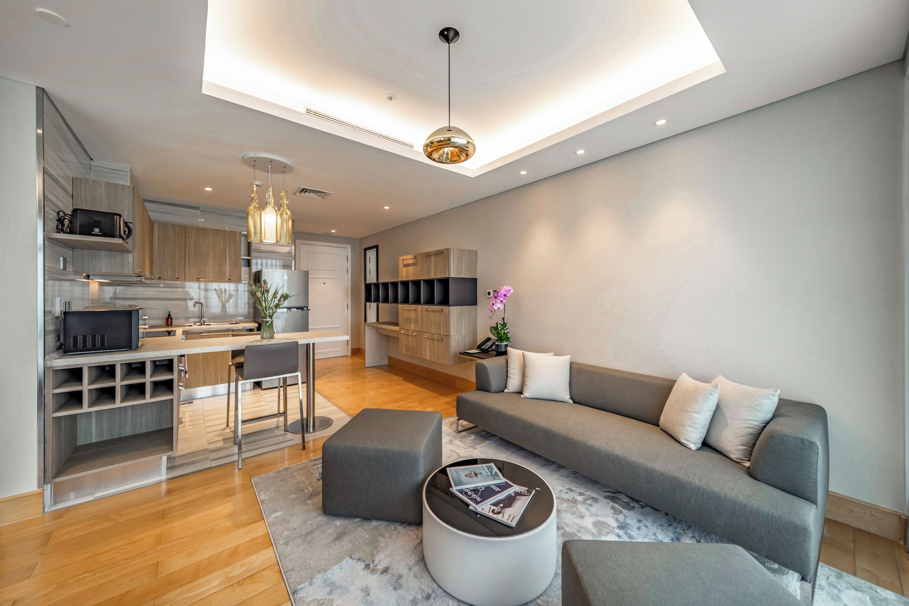 Studio, City View | Living area