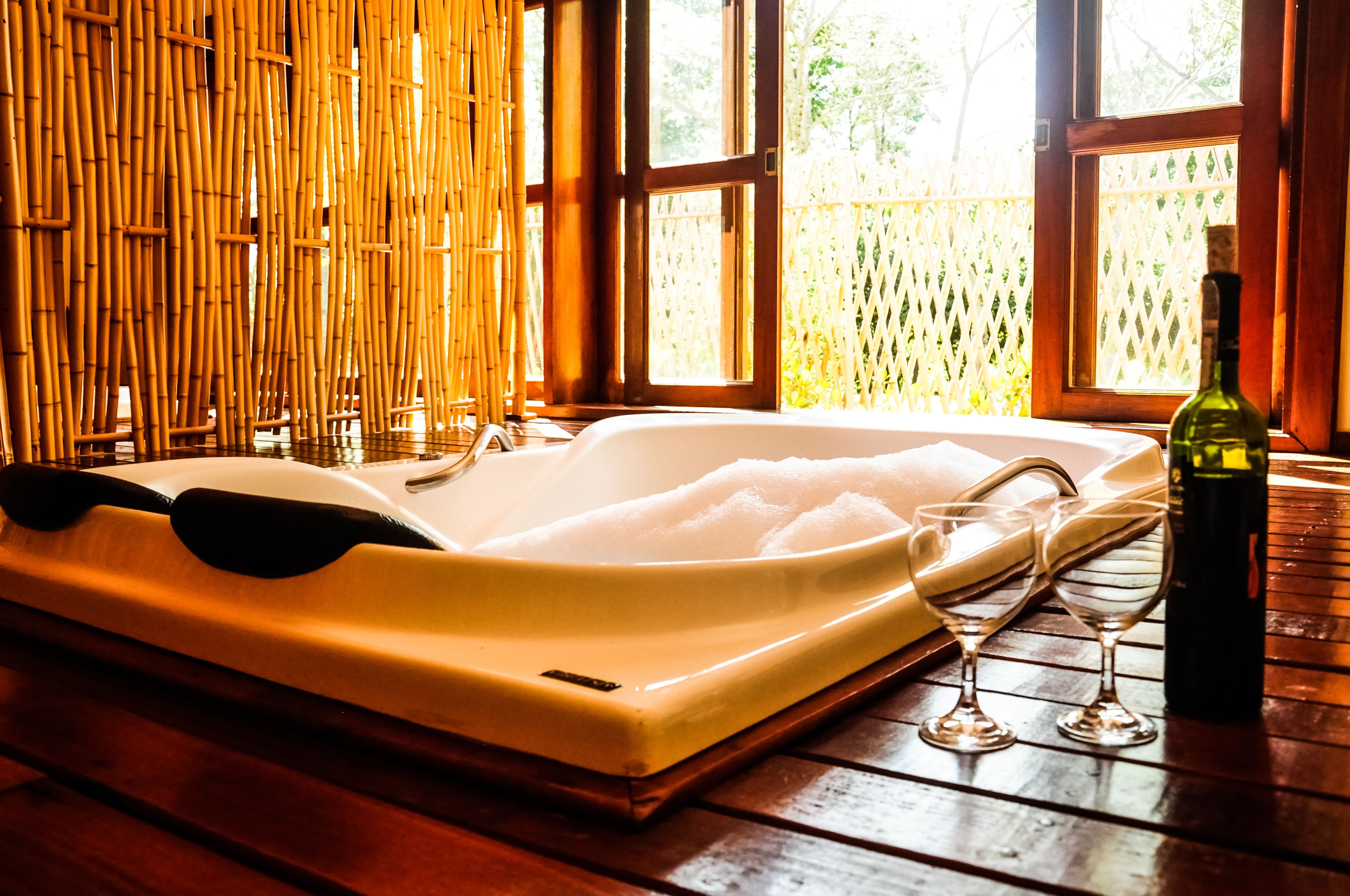 body treatments, deep-tissue massages, facials