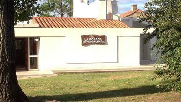 Voorkant van accommodatie