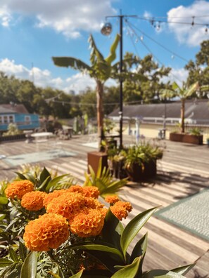 Rooftop terrace - Inn at the Old Jail (New Orleans)