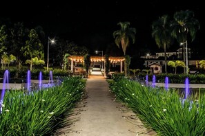 Fachada de la propiedad