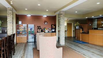 Sala de estar en el lobby