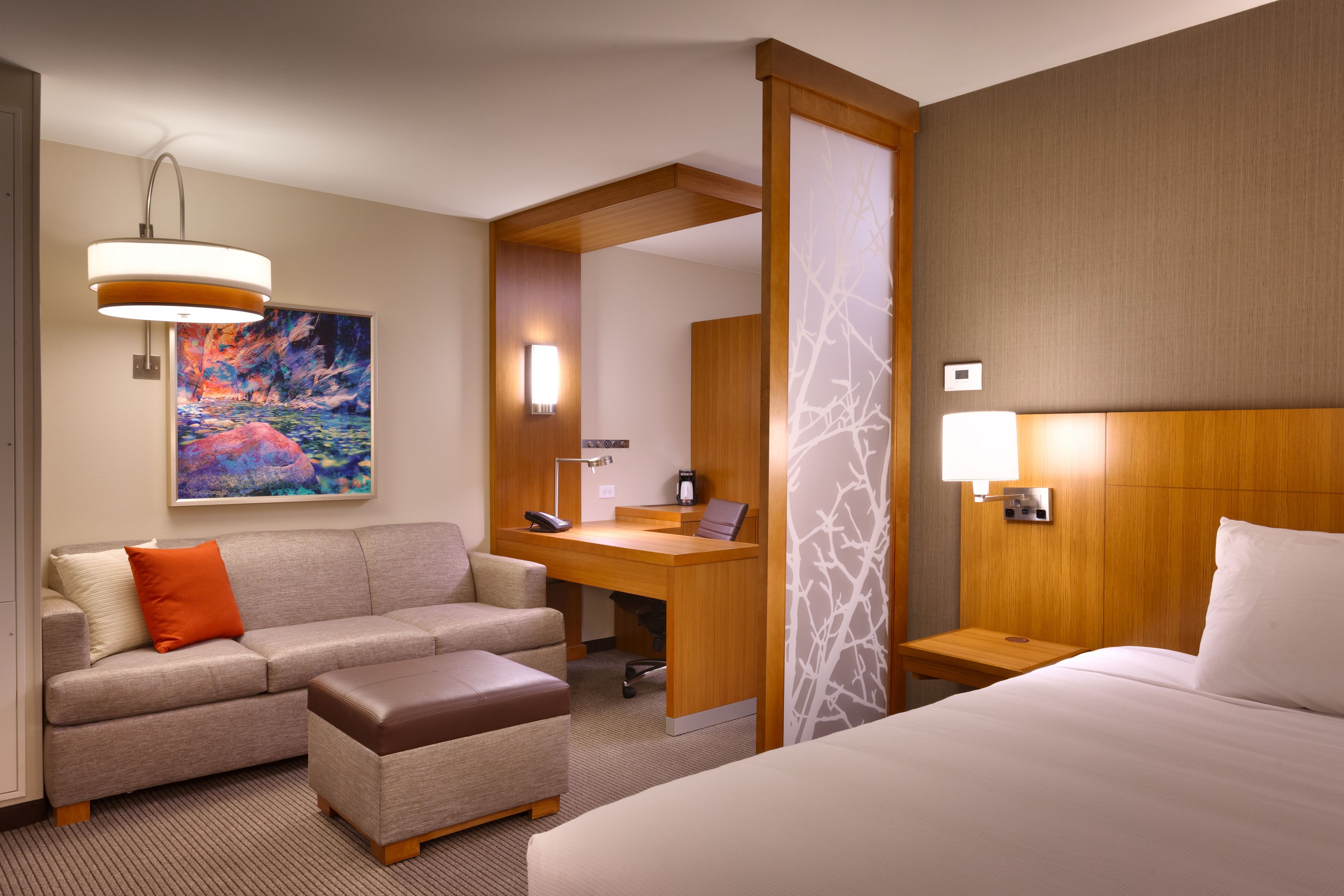 room, 1 king bed with sofa bed | in-room safe, desk, blackout curtains, iron/ironing board