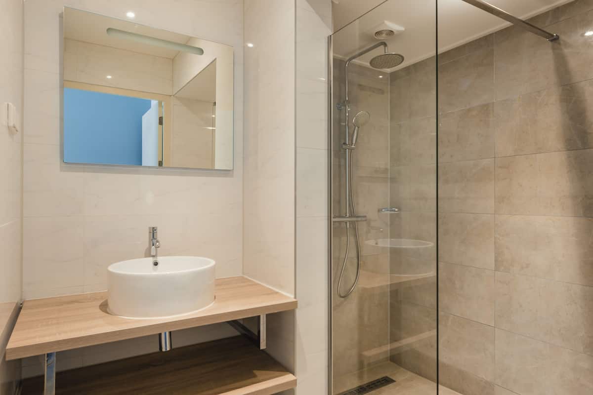 apartment, 2 bedrooms (adundante) | bathroom | hair dryer, towels