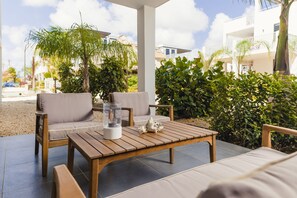 Apartment, 1 Bedroom, Ground Floor (Hardin) | Terrace/patio - Resort Bonaire (Kralendijk)