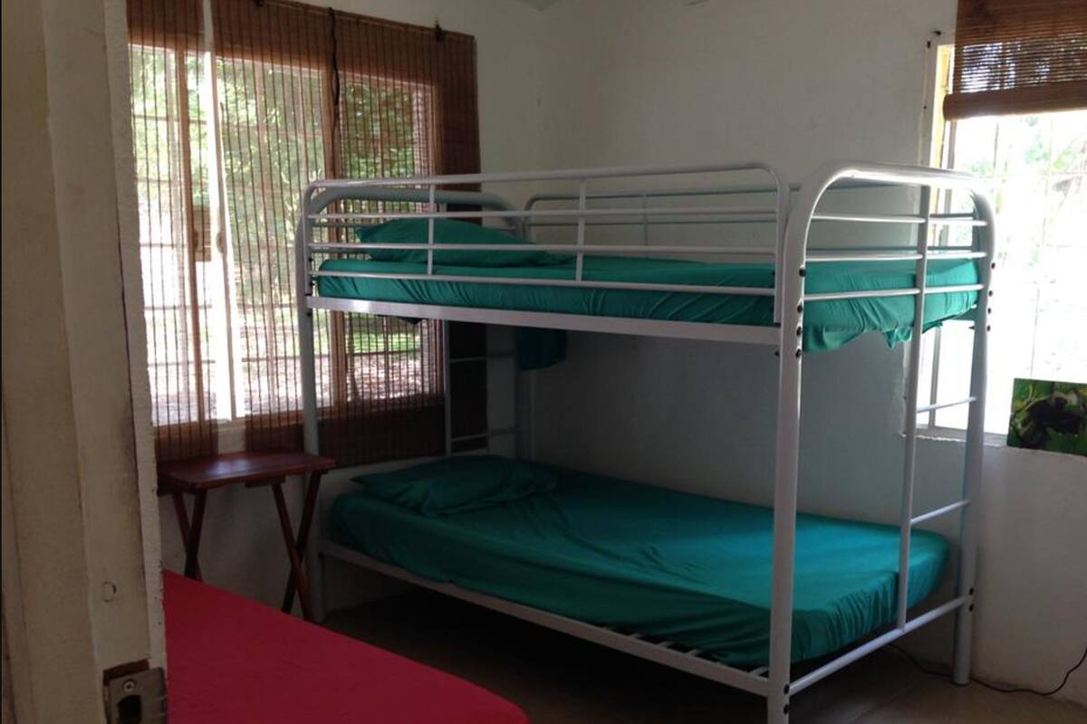 Shared Dormitory, 3 Twin Beds | Iron/ironing board, cribs/infant beds, free WiFi, bed sheets