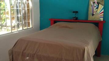 Iron/ironing board, cots/infant beds, free WiFi, bed sheets