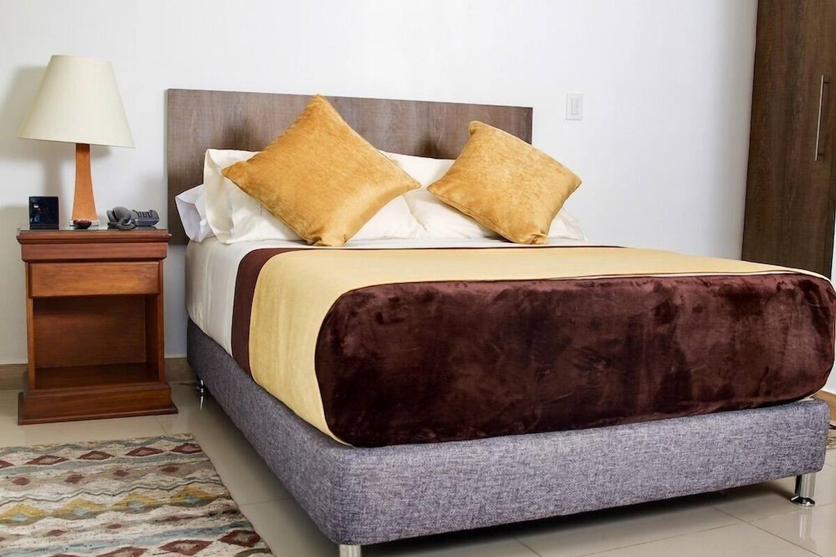 Deluxe-Doppelzimmer, 1 Doppelbett, mit Bad, Stadtblick
