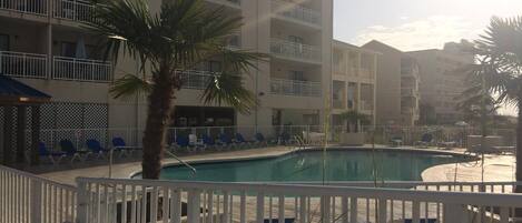 Una piscina climatizada