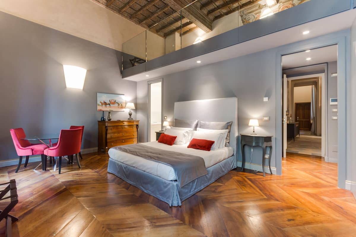 Departamento romántico, para no fumadores, baño privado | Vista desde la habitación
