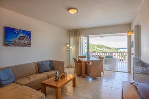 Living area - Blue Bay Apartments (Sint Michiel)