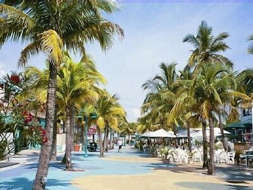 Direct Beach access with in room WiFi