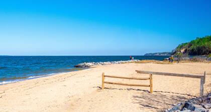 Maison de plage au bord de l'eau: vues incroyables avec CANOE ARRIĂRE!