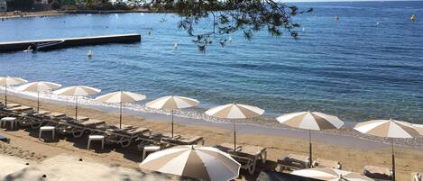 بالقرب من الشاطئ