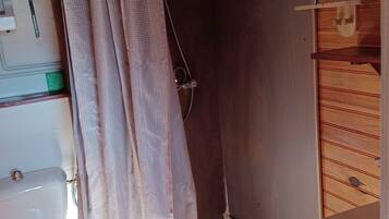 Dusch, hÄrtork och handdukar