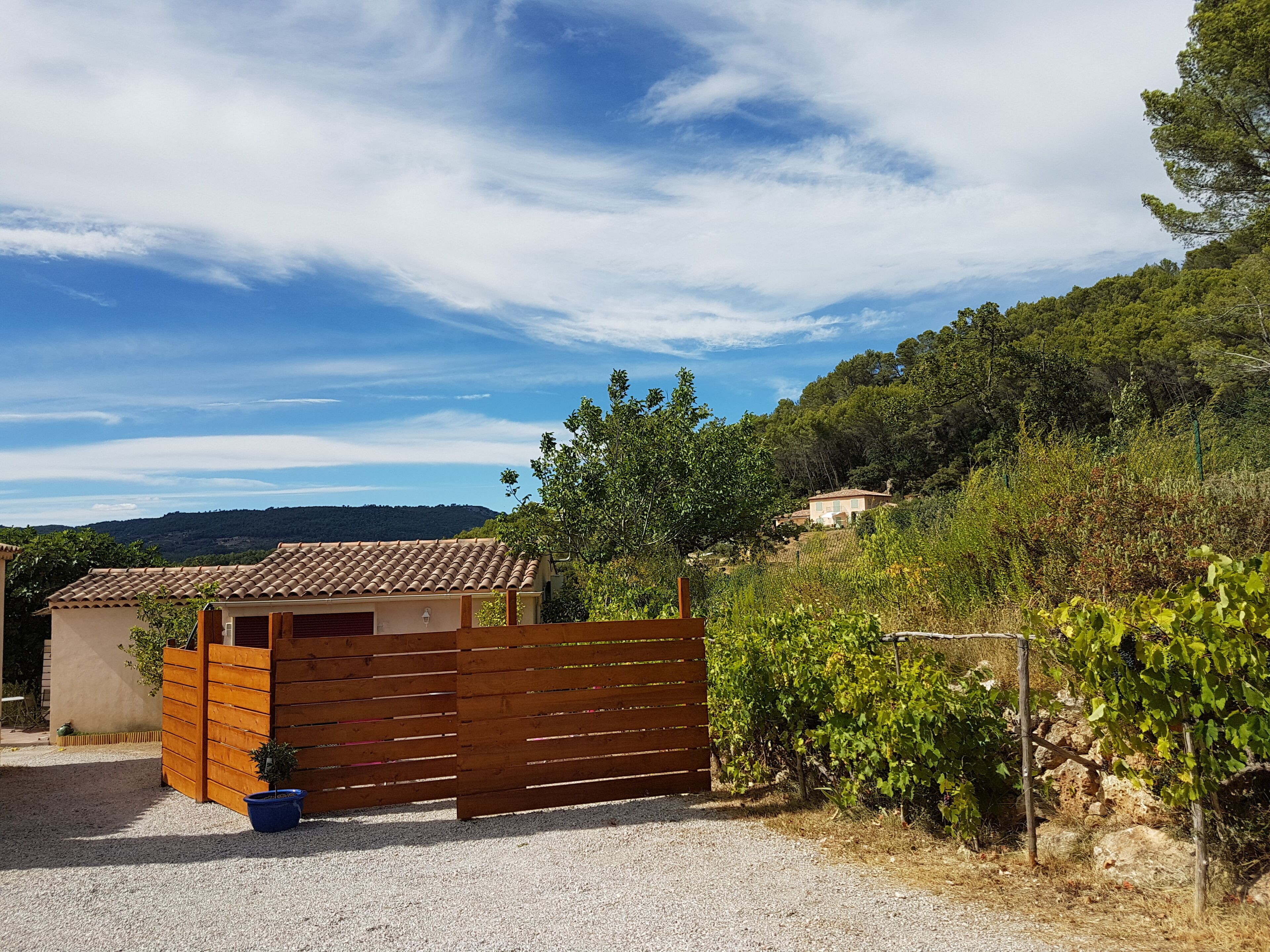 Enceinte de l’hébergement