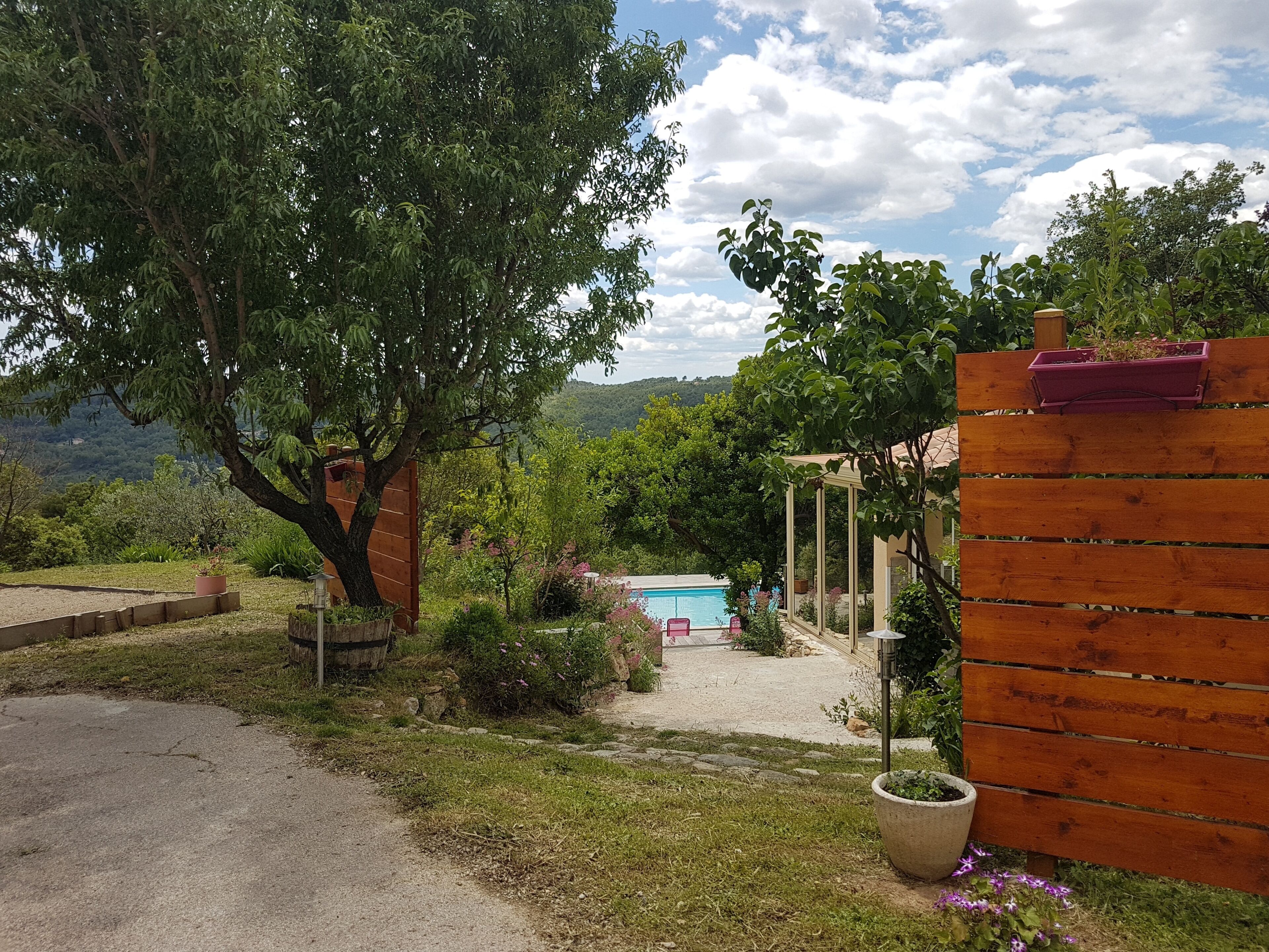 Enceinte de l’hébergement