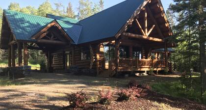 Cabaña de lujo, construida a medida, con piscina cubierta y spa en el Lago Michigamme