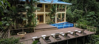 Partial Ocean View, Private Pool Villa Surrounded by Rain Forest and Waterfalls