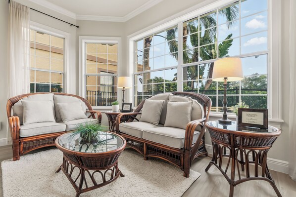 Smart TV, video games, DVD player, books