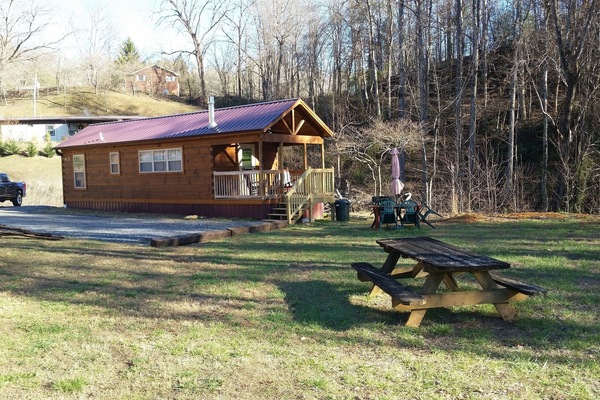 Lots of parking, large yard