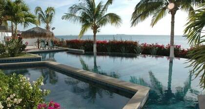 ONLY TRUE BEACH FRONT Condo in REAL La Paz! Full Sunset View, 2 Pools, Pool Bar