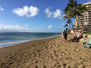 Beach nearby, beach towels