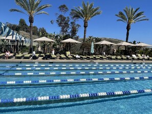 A heated pool - Palm Valley Country Club  Mother's Day Brunch, at Clubhouse! Lux 2 Bdrm Den 2 Ba (Palm Desert)