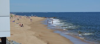 Upscale Cottage On The Atlantic Ocean, Feet in Sand