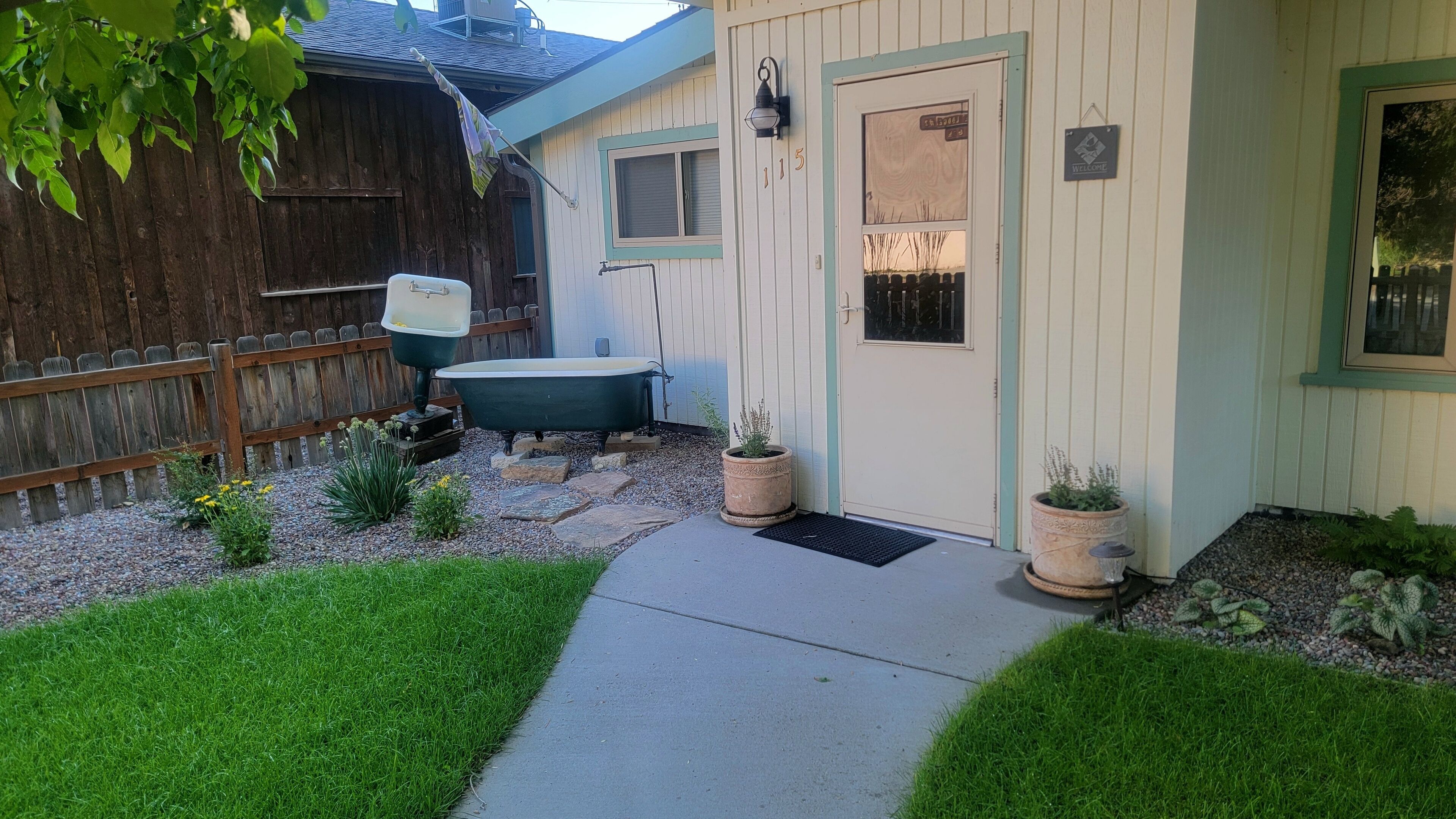 Bain à remous extérieur