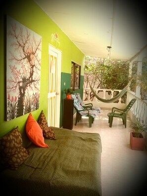 Shared Dormitory, Shared Bathroom | Balcony