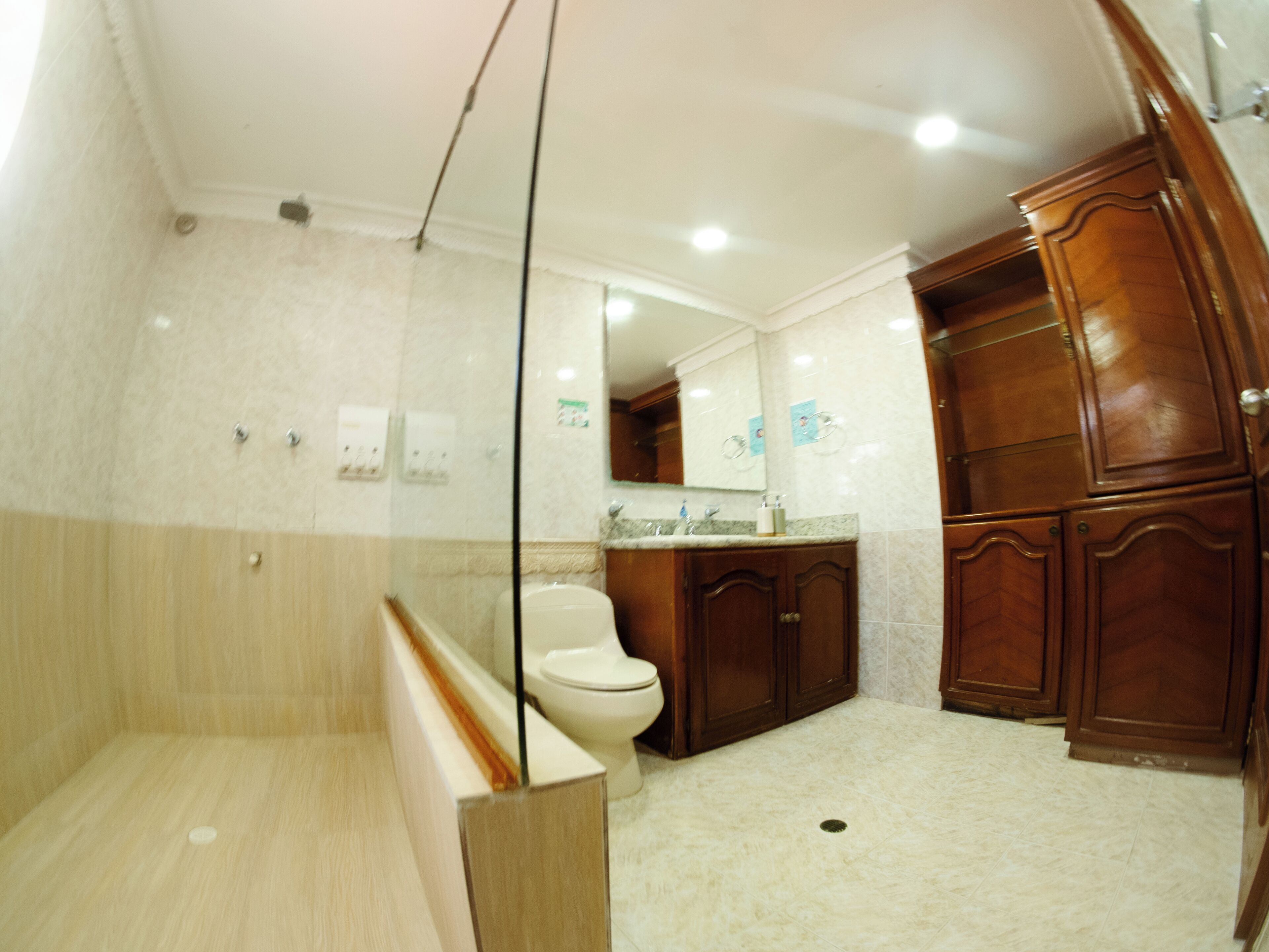 free toiletries, towels, soap, shampoo