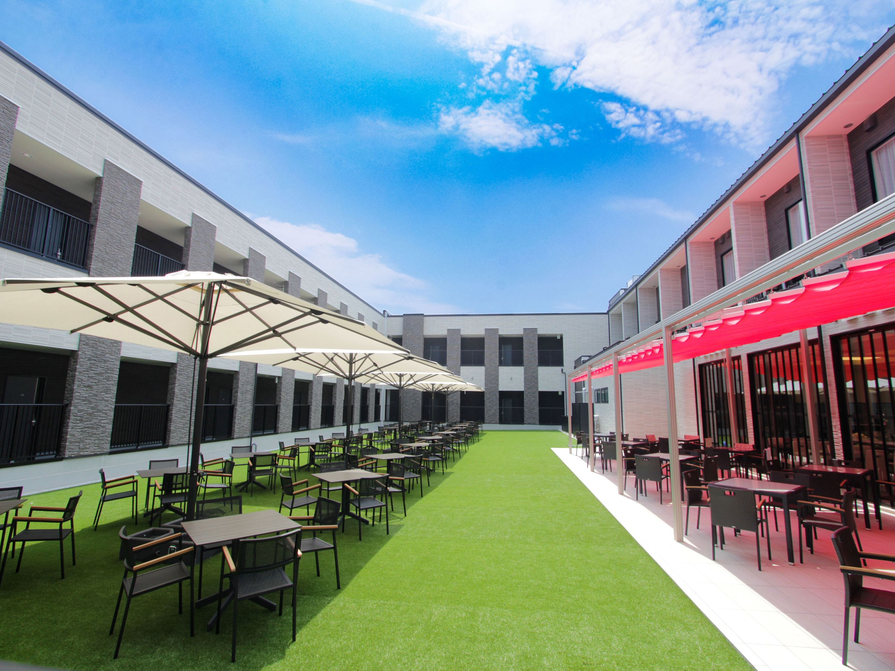 Udendørs spisemuligheder